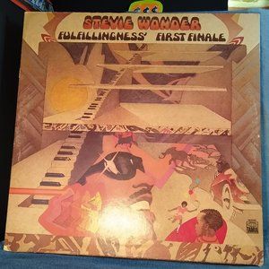 Stevie Wonder Fulfillingness' First Finale 1974 fatefold Vinyl Record